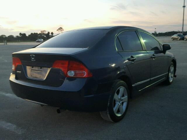 1HGFA16866L069861 - 2006 HONDA CIVIC EX ლურჯი ფოტო 4