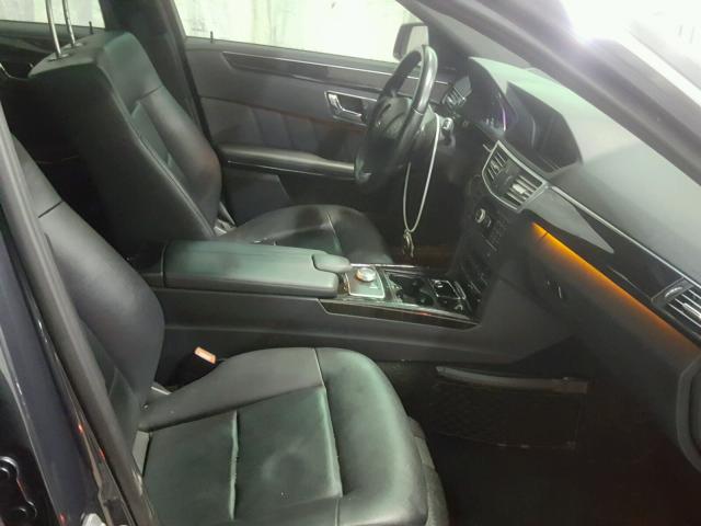 WDDHF8HB8AA175281 - 2010 MERCEDES-BENZ E 350 4MAT BLACK photo 5