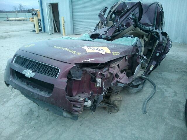 1GNDV23128D156488 - 2008 CHEVROLET UPLANDER L 勃艮第红 照片 2