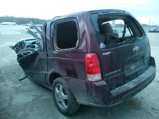 1GNDV23128D156488 - 2008 CHEVROLET UPLANDER L 勃艮第红 照片 3