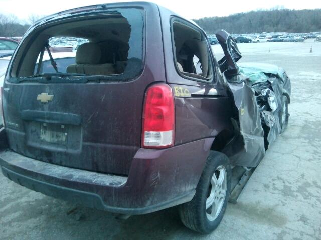 1GNDV23128D156488 - 2008 CHEVROLET UPLANDER L 勃艮第红 照片 4