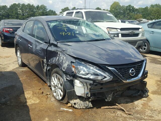 3N1AB7AP6HY217477 - 2017 NISSAN SENTRA S SILVER photo 1