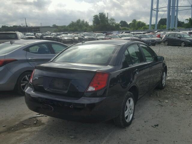 1G8AJ55F26Z178583 - 2006 SATURN ION LEVEL BLACK photo 4