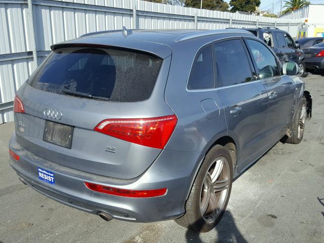 WA1WKAFP2AA014096 - 2010 AUDI Q5 PRESTIG GRAY photo 4