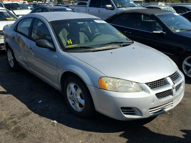 1B3EL46J14N345911 - 2004 DODGE STRATUS SX GRAY photo 1