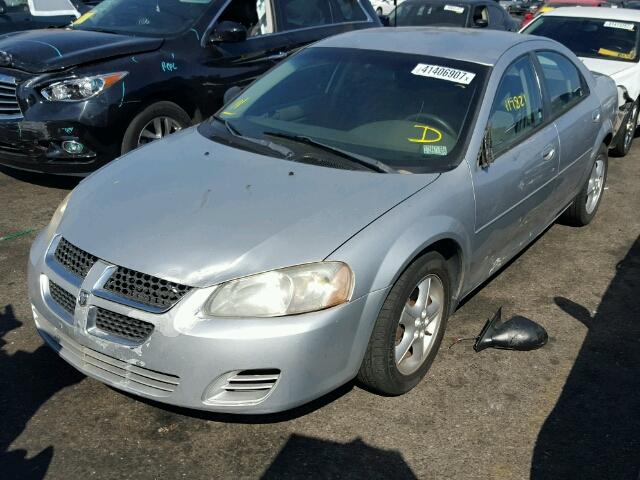 1B3EL46J14N345911 - 2004 DODGE STRATUS SX GRAY photo 2