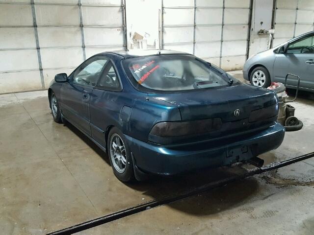 JH4DC4367TS008393 - 1996 ACURA INTEGRA GREEN photo 3