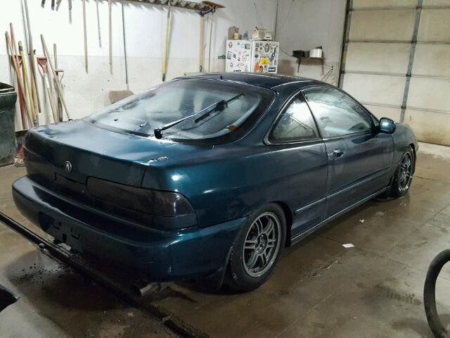 JH4DC4367TS008393 - 1996 ACURA INTEGRA GREEN photo 4