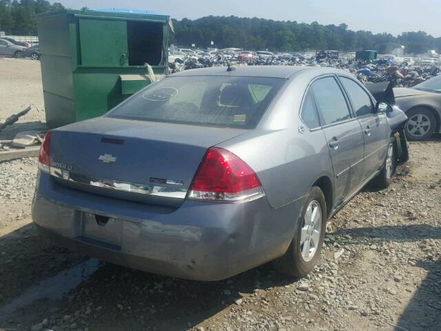 2G1WT58K279127264 - 2007 CHEVROLET IMPALA GRAY photo 4