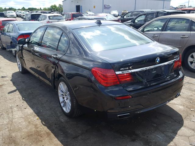 WBAYF8C50ED652993 - 2014 BMW 750 LXI BLACK photo 3