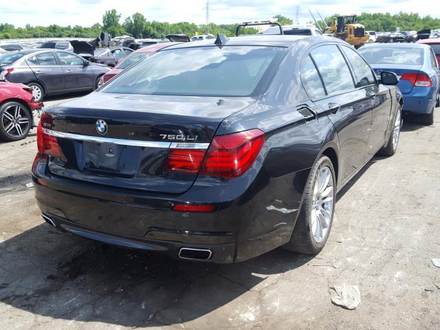 WBAYF8C50ED652993 - 2014 BMW 750 LXI BLACK photo 4