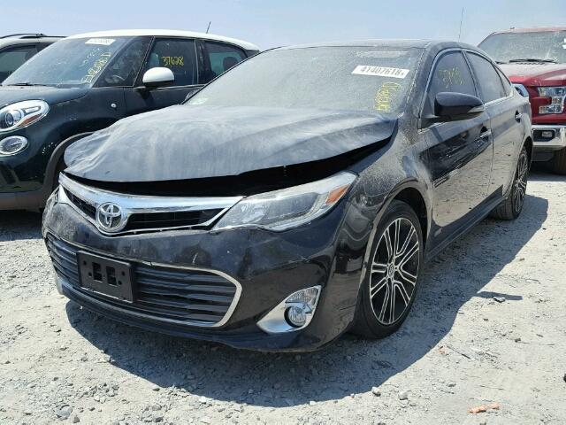 4T1BK1EB4FU155103 - 2015 TOYOTA AVALON XLE BLACK photo 2