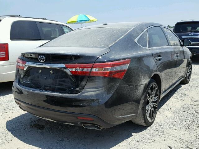 4T1BK1EB4FU155103 - 2015 TOYOTA AVALON XLE BLACK photo 4