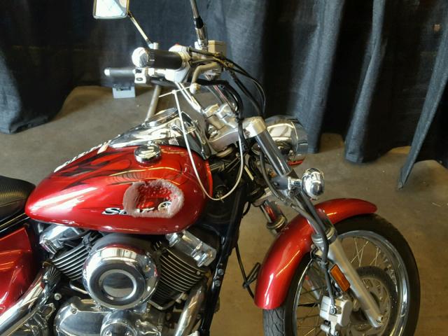 JYAVM01E18A124574 - 2008 YAMAHA XVS650 A RED photo 9