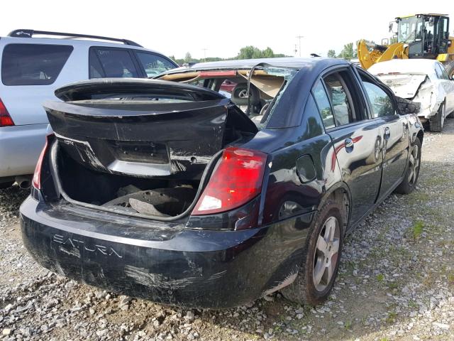 1G8AL55F36Z159227 - 2006 SATURN ION LEVEL BLACK photo 4