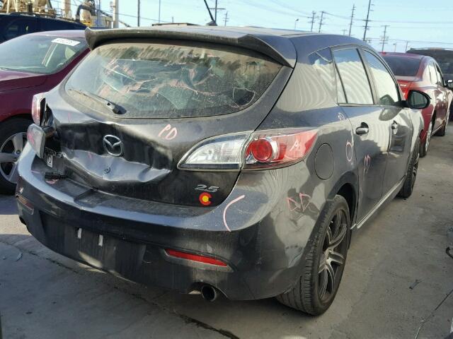 JM1BL1H55A1210305 - 2010 MAZDA 3 GRAY photo 4