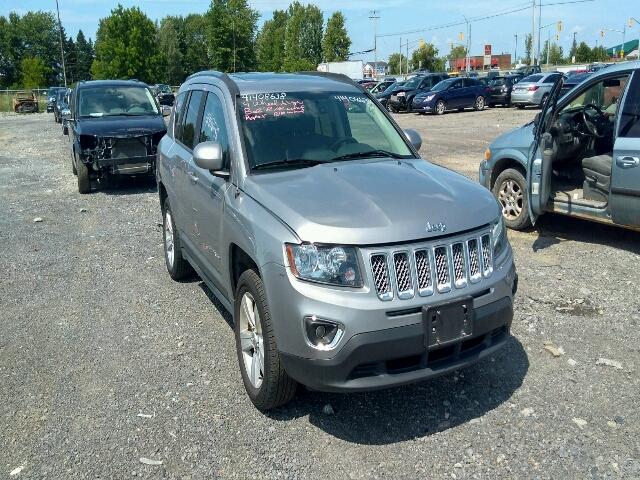 1C4NJDAB8HD197675 - 2017 JEEP COMPASS SP GRAY photo 1