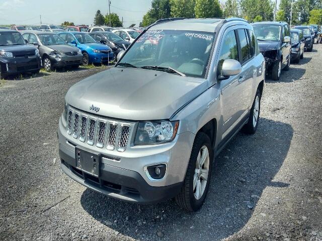 1C4NJDAB8HD197675 - 2017 JEEP COMPASS SP GRAY photo 2