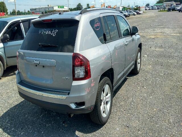 1C4NJDAB8HD197675 - 2017 JEEP COMPASS SP GRAY photo 4