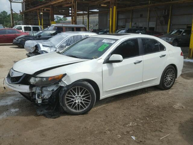 JH4CU26609C019019 - 2009 ACURA TSX WHITE photo 2