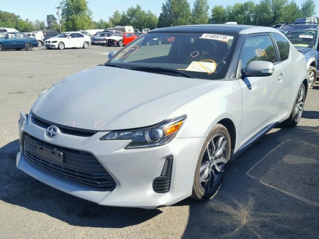 JTKJF5C72E3084572 - 2014 TOYOTA SCION TC 灰色 照片 2