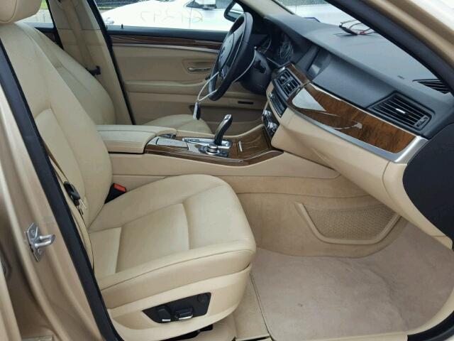 WBAFR1C53BC748852 - 2011 BMW 528 I GOLD photo 5