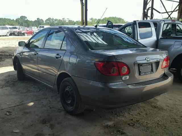 1NXBR32E27Z830020 - 2007 TOYOTA COROLLA CE GRAY photo 3