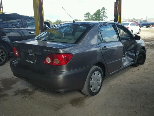 1NXBR32E27Z830020 - 2007 TOYOTA COROLLA CE GRAY photo 4