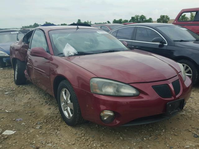 2G2WP522151136378 - 2005 PONTIAC GRAND PRIX Tünd qırmızı foto 1