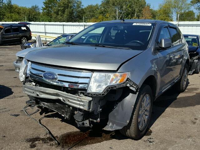 2FMDK48C38BA99601 - 2008 FORD EDGE GRAY photo 2