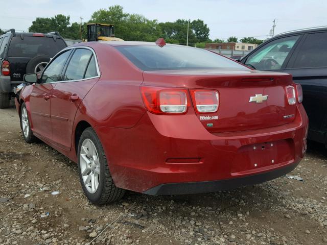 1G11C5SL0EF227122 - 2014 CHEVROLET MALIBU 1LT წითელი ფოტო 3