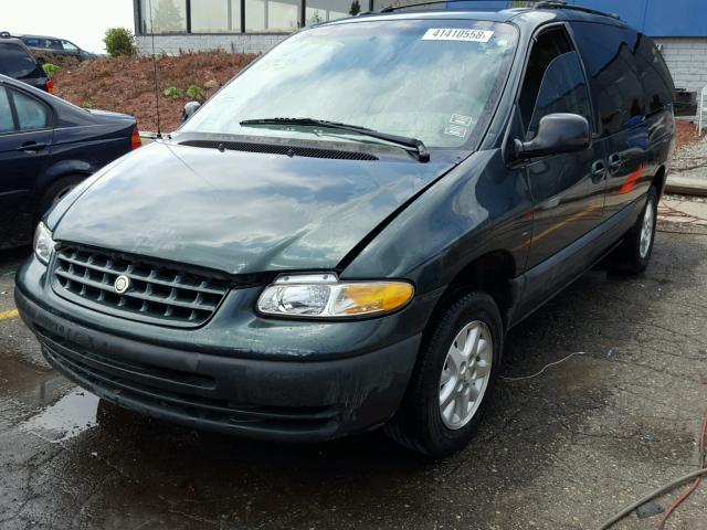 1C4GJ44G4YB654154 - 2000 CHRYSLER GRAND VOYA Yaşıl foto 2