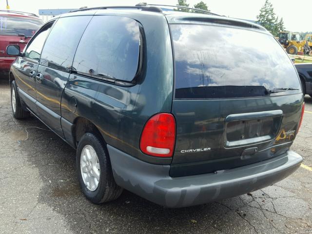 1C4GJ44G4YB654154 - 2000 CHRYSLER GRAND VOYA Yaşıl foto 3