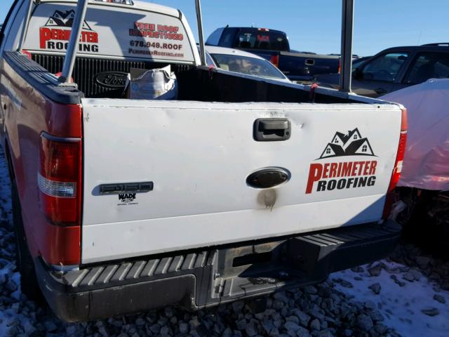 1FTRF12W76NB01917 - 2006 FORD F150 WHITE photo 10