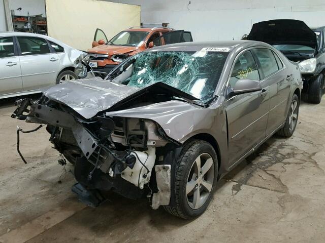 1G1ZC5E10BF281819 - 2011 CHEVROLET MALIBU 1LT TAN photo 2
