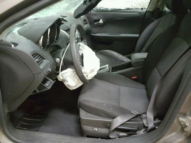 1G1ZC5E10BF281819 - 2011 CHEVROLET MALIBU 1LT TAN photo 5