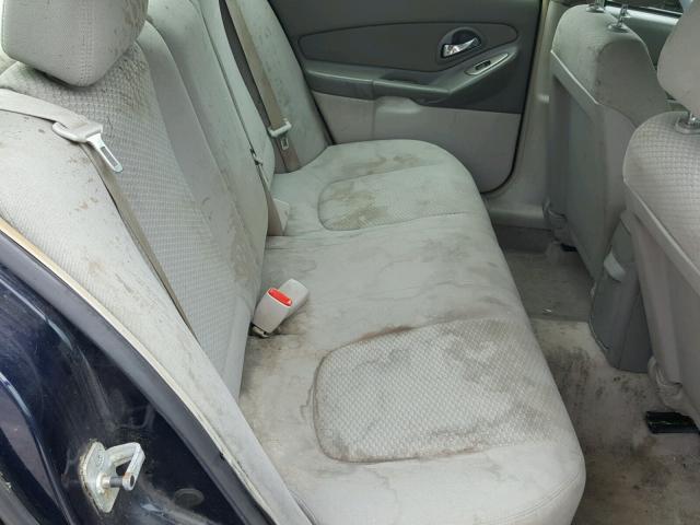 1G1ZS58F07F184301 - 2007 CHEVROLET MALIBU LS Көк фото 6