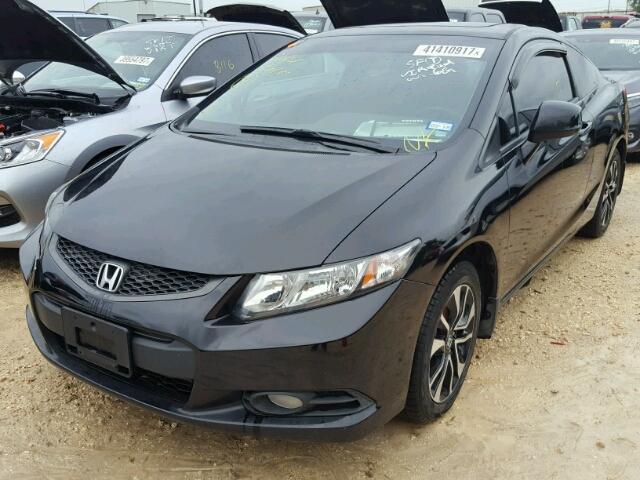 2HGFG3B89DH531453 - 2013 HONDA CIVIC EX BLACK photo 2