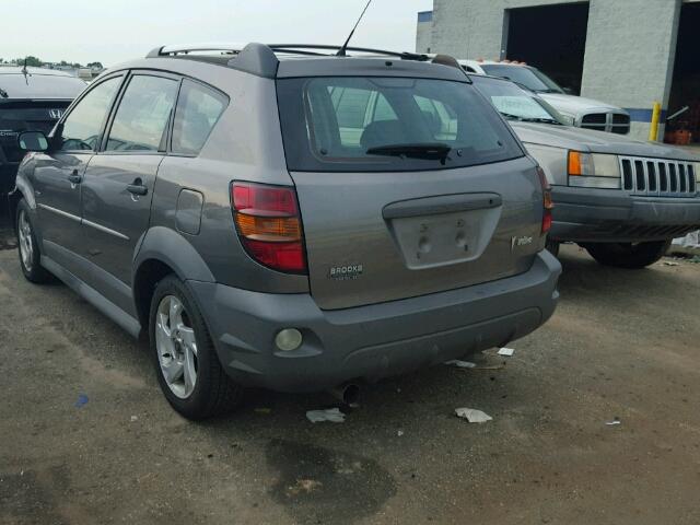 5Y2SL64854Z404027 - 2004 PONTIAC VIBE GRAY photo 3