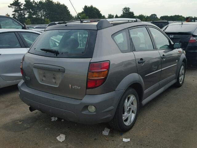 5Y2SL64854Z404027 - 2004 PONTIAC VIBE GRAY photo 4