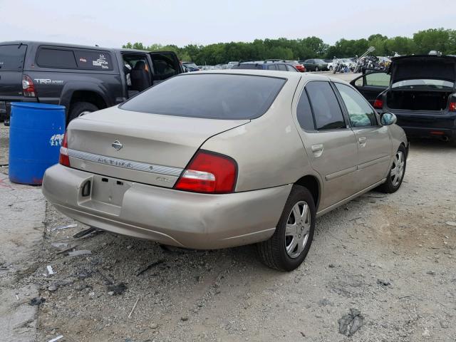 1N4DL01D91C135557 - 2001 NISSAN ALTIMA XE BEIGE photo 4