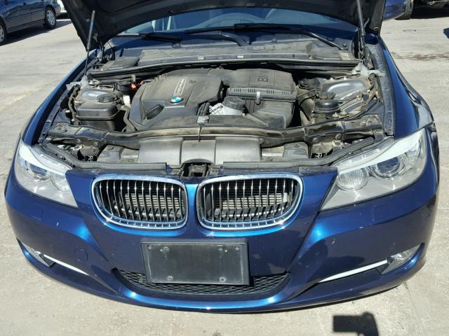 WBAPL5G50BNN23784 - 2011 BMW 335 XI BLUE photo 7