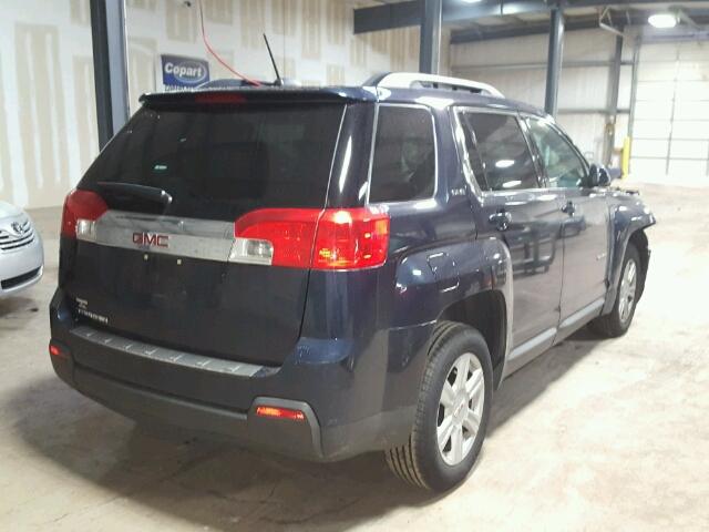 2GKALREK3F6333579 - 2015 GMC TERRAIN SL BLUE photo 4