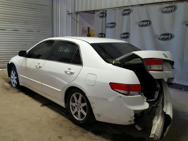 1HGCM66533A013610 - 2003 HONDA ACCORD EX WHITE photo 3