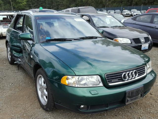 WAUGD28D5XA257680 - 1999 AUDI A4 2.8 AVA GREEN photo 1