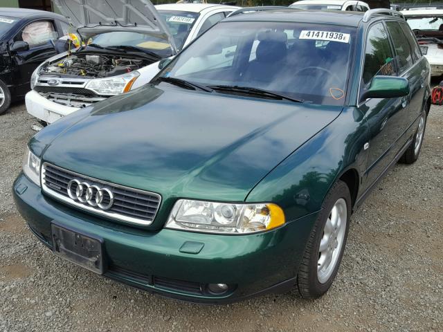 WAUGD28D5XA257680 - 1999 AUDI A4 2.8 AVA GREEN photo 2