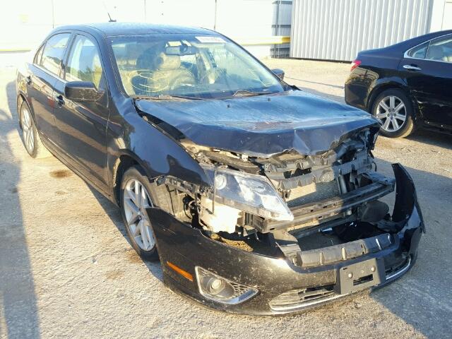 3FAHP0JA0AR154401 - 2010 FORD FUSION SEL BLACK photo 1