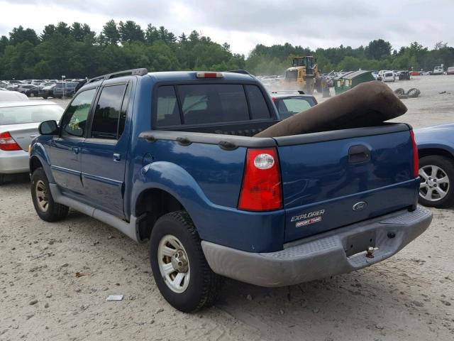 1FMZU77E11UA41541 - 2001 FORD EXPLORER S BLUE photo 3