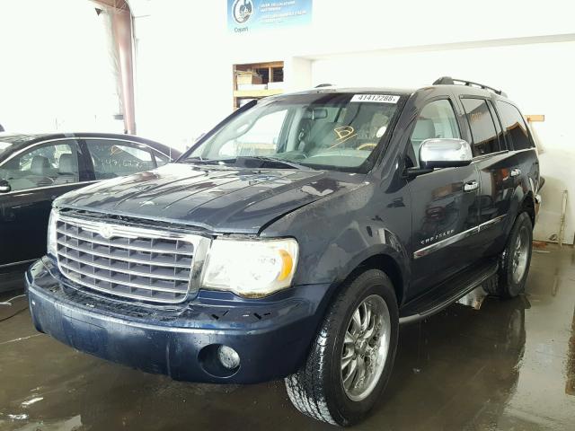 1A8HX58P37F567431 - 2007 CHRYSLER ASPEN LIMI BLUE photo 2