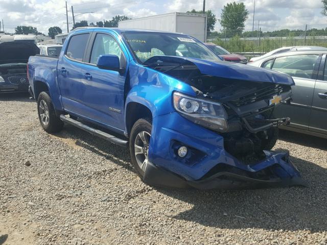 1GCGTDEN3J1194200 - 2018 CHEVROLET COLORADO Z BLUE photo 1